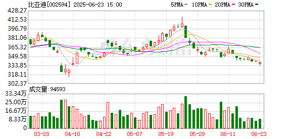 第二证券 一年赚了402.54亿元 比亚迪今年还要打一场硬仗