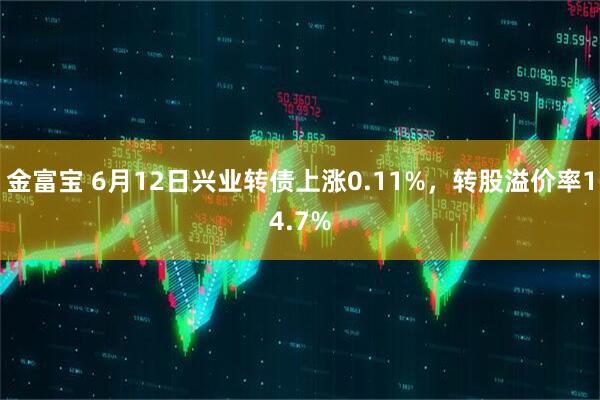 金富宝 6月12日兴业转债上涨0.11%，转股溢价率14.7%
